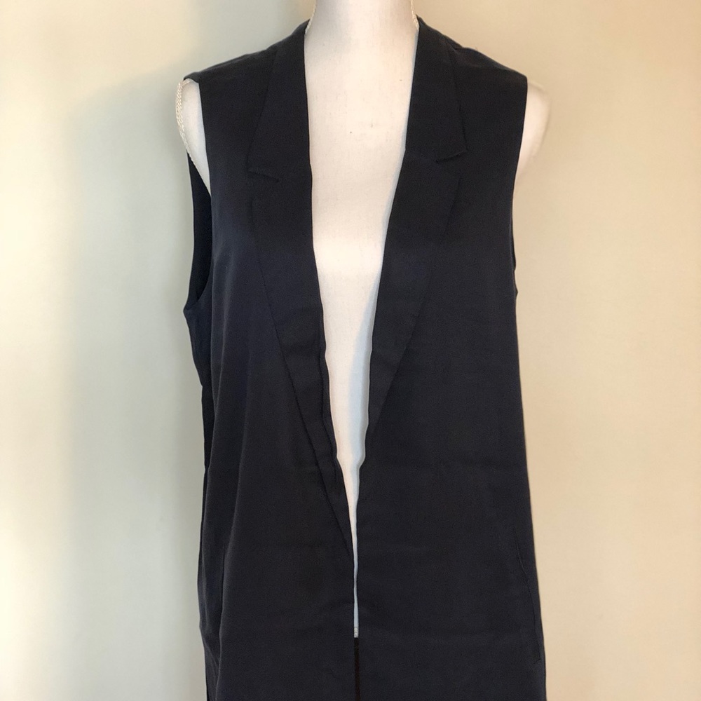 Astr Navy Vest (Nordstrom)